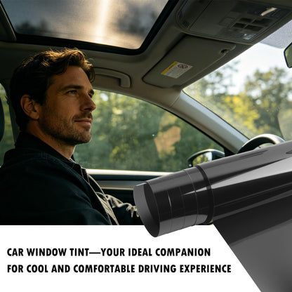 35.43×17.32 Inch Car Sunroof Film,Static Cling Car Window Tint Film Kit as Privacy Films for Sun & Heat Protection,Professional Cars Tints for Window Cars Interior Accessories