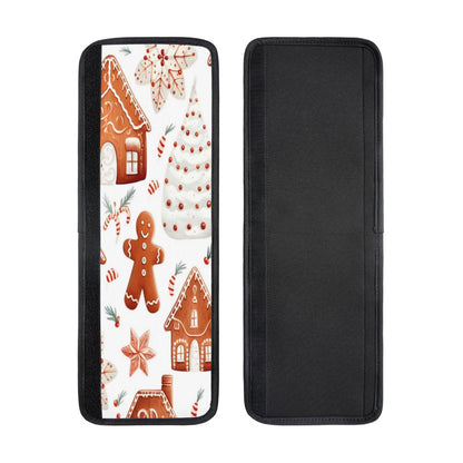 Edafol Christmas Tree Gingerbread Snow 2 Pcs Refrigerator Door Handle Covers Set of 2 Non Slip Kitchen Appliance Fridge Handle Cover Oven Microwave Dishwasher Handle Dust Covers Protector