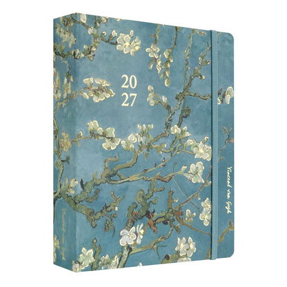 KOKONOTE Planner 2026-2027 Van Gogh - Planner for Women 17 Month (Aug 26/ Dec 27) | Weekly & Monthly Academic Planner 2026-2027 | 6.4" x 7.9" | Hardcover Agenda 2026 | Thick paper 120 g/m²