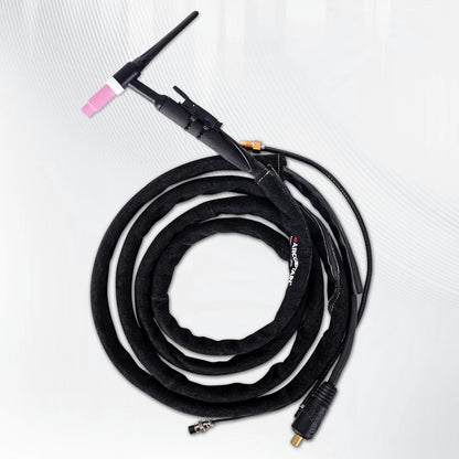 ARCCAPTAIN TIG Welding Torch Cable Cover, MIG Plasma Tig Torch Cover Resistant Leather with Zipper 3.7M (12FT) Length