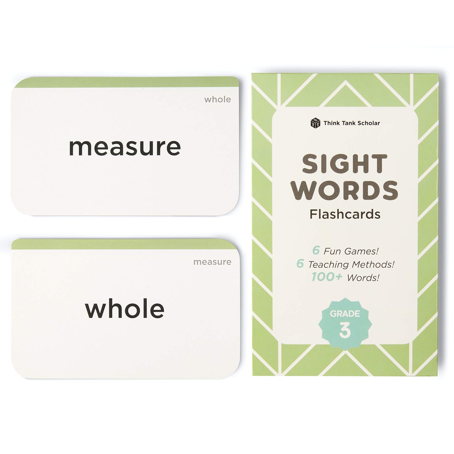 Award-Winning 3rd Grade Sight Words Flash Cards – 100+ Dolch & Fry High-Frequency Words – Build Reading Fluency & Vocabulary – Ages 7–10 – Homeschool & Classroom