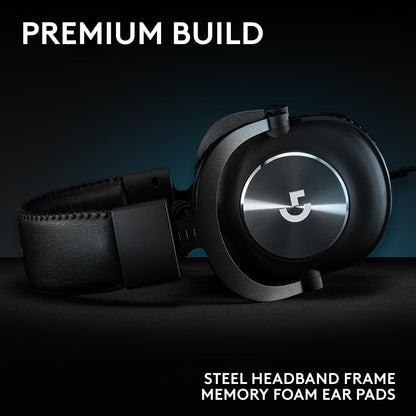 Logitech G Pro X SE Wired Gaming Headset with Microphone: Detachable Microphone, DTS Headphone:X 7.1, for PC, Xbox One, Xbox Series X|S, PS5, PS4, Includes USB DAC - Black