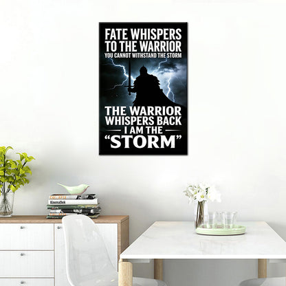Motivational Wall Art Conquer Challenge Quote Small Framed Canvas Print 18x12 Inch Inspirational Posters for Office Cubicle Decor Positive Mindset Artwork for Student Dorm Room