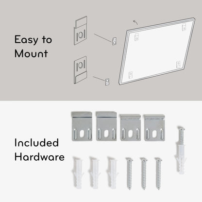 U Brands Magnetic Dry Erase 4-in-1 Calendar White Board, 36" x 48", Silver Aluminum Frame