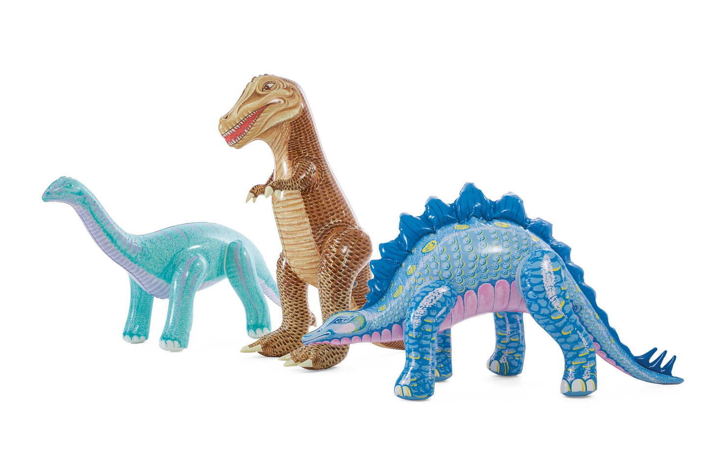 INTEX Jurassic Adventure Inflatable Kiddie Pool with Water Sprayer, Slide & Dinosaurs - 79" x 79" x 14" - Ages 2+