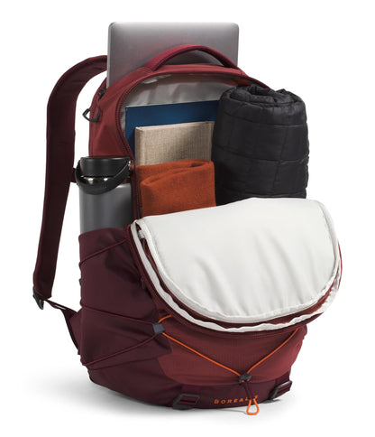 The North Face Borealis Commuter Laptop Backpack - PFAS Free, Sumac/Iron Bronze, One Size