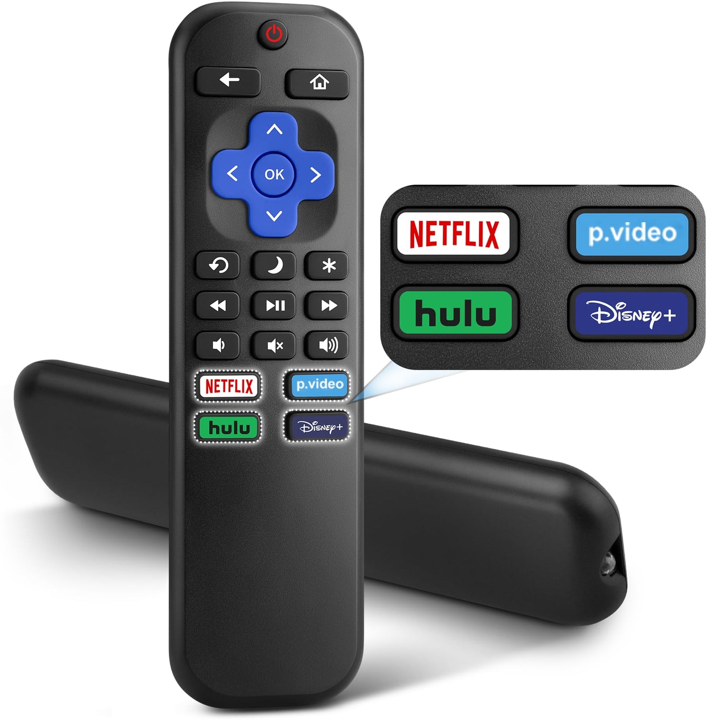 Voice Remote Control Replacement for Hisense Smart Google TV，Compatible with Hisense QLED UHD Mini-LED ULED Google TVs