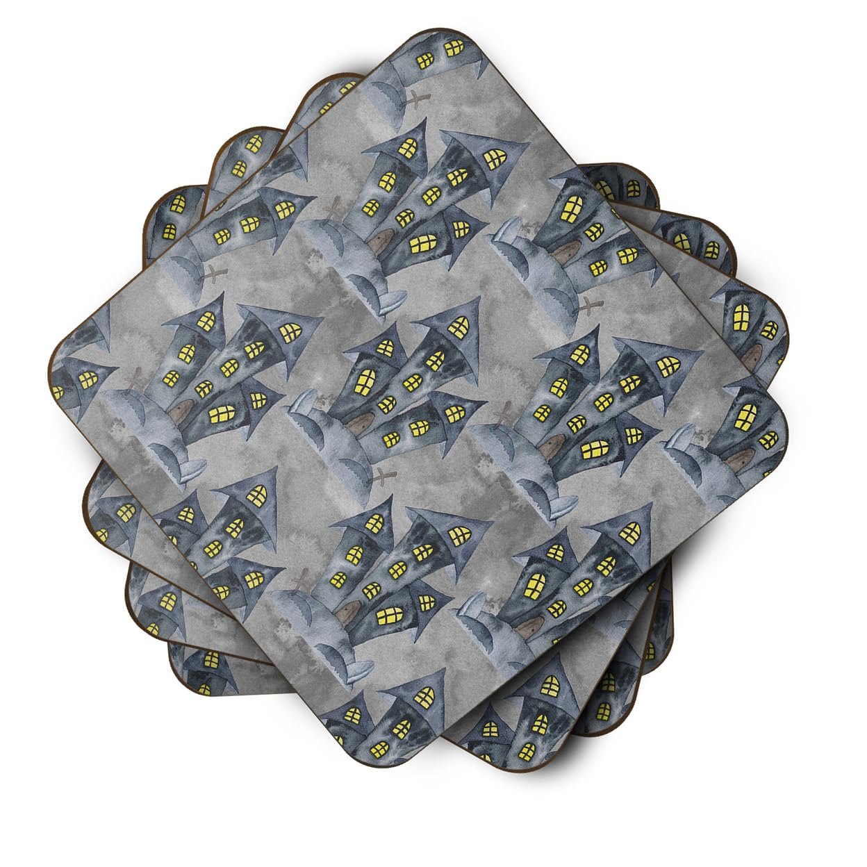 Caroline's Treasures Decorative Coasters, 3.5, Multicolor