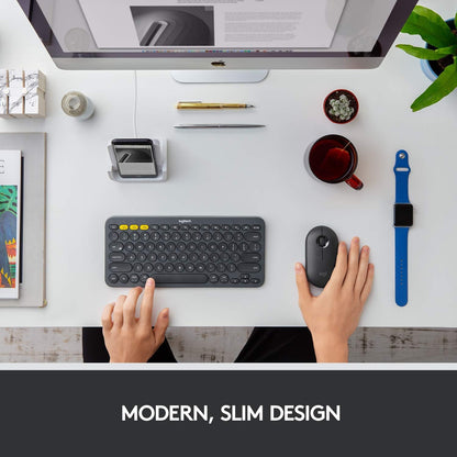 Logitech Slim Wireless Bluetooth Mouse for Mac - White