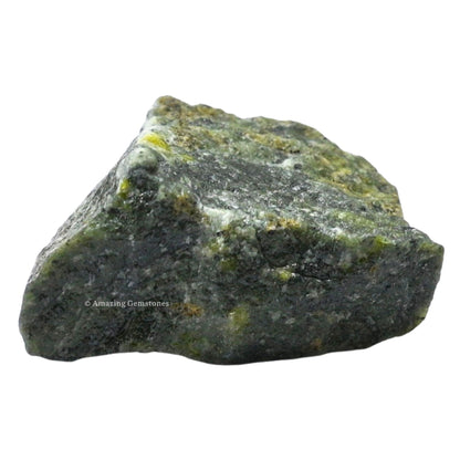 Amazing Gemstone Green Jade Raw Crystals and Healing Stones, Natural Rocks for Tumbling and DIY Raw Stones and Crystals (1 lb)