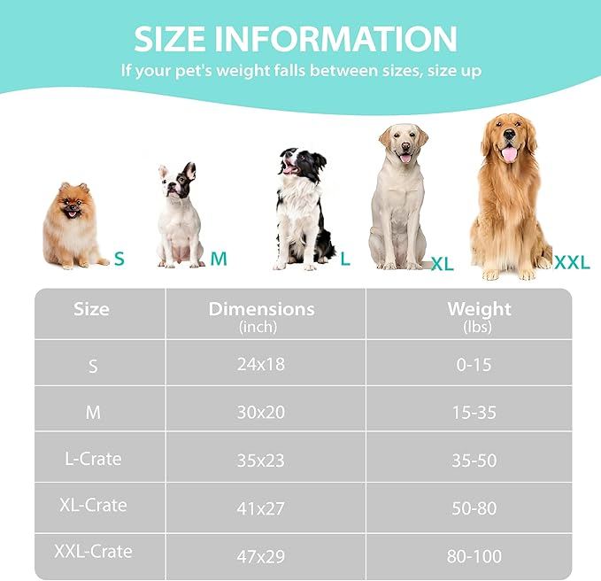 Cooling Dog Mat Q-Max>0.5 - Rapid Cooling Tech, Thin Breathable Crate Pad, Portable Washable Summer Mat, Chill Soothing Fabric - 47"x29" Extra Large Dog, Dark Beige