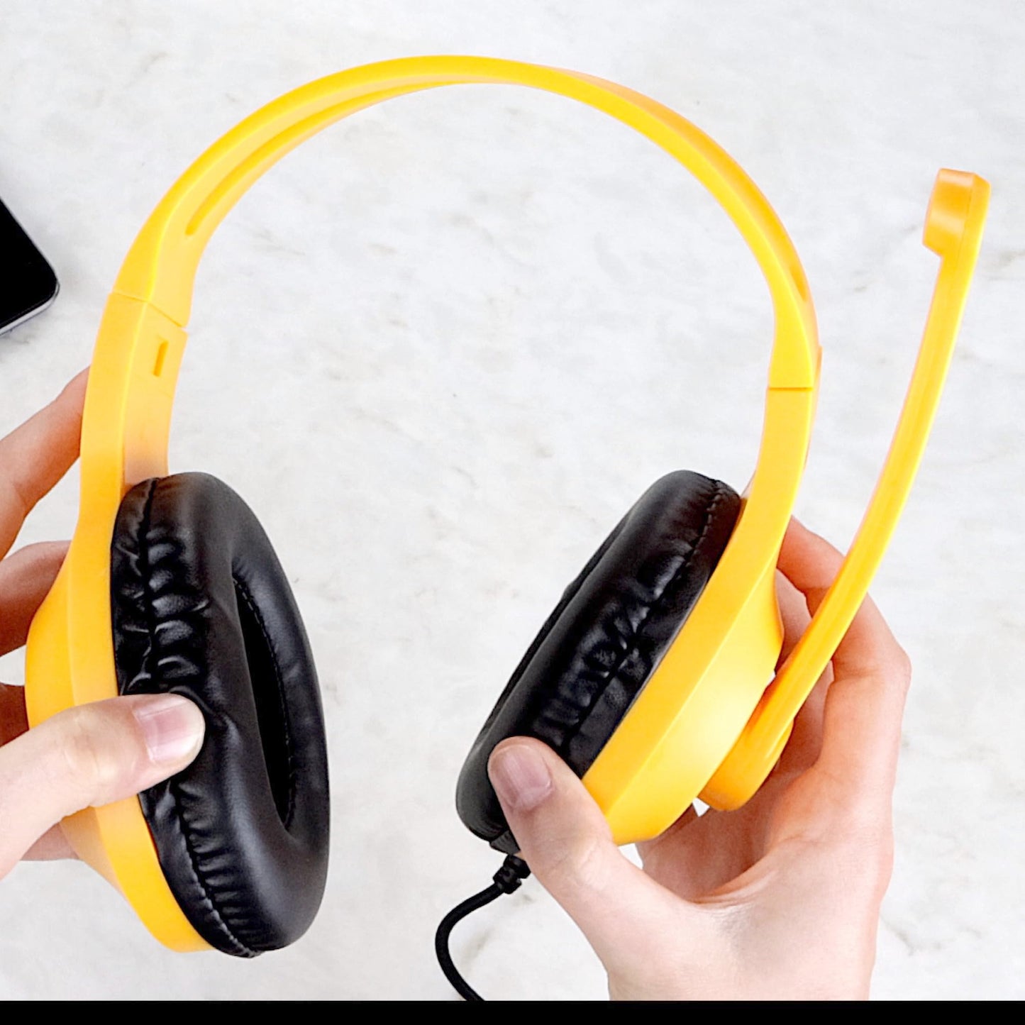 Eduvy Bulk Headphones for Classroom with Microphone, Heavy-Duty School Pack Wired Headphones for Students with Rotating Boom Mic. Teacher Must Haves from Elementary to College (12 Pack Mixed Color)