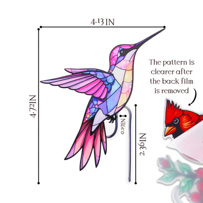 FBBP Hummingbird Gifts for Women, Hanging Plant Planter for Indoor Outdoor Garden, Mothers Day Birthday for Mom Grandma from Daughter Son, Bird Lover Plant Pots Accessories