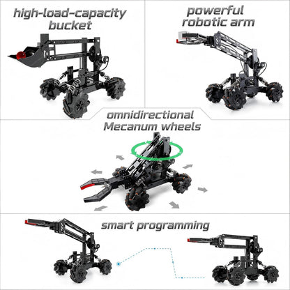 Robotic Arm Kit, STEM Projects for Kids Ages 8-12, Science Kits Electronic Robot Arm for Boys & Girls to Learn Programming/Technology, Educational Building Kits for Beginners, Xmas Gifts for Teens