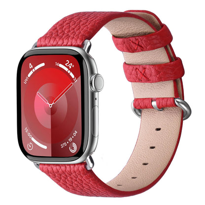 Fullmosa Leather Band Compatible with Apple Watch Band 42mm 44mm 45mm 46mm 49mm, Genuine Leather Replacement Strap for iWatch Ultra3/2/1 SE3/2/1 Series 11 10 9 8 7 6 SE 5 4 3