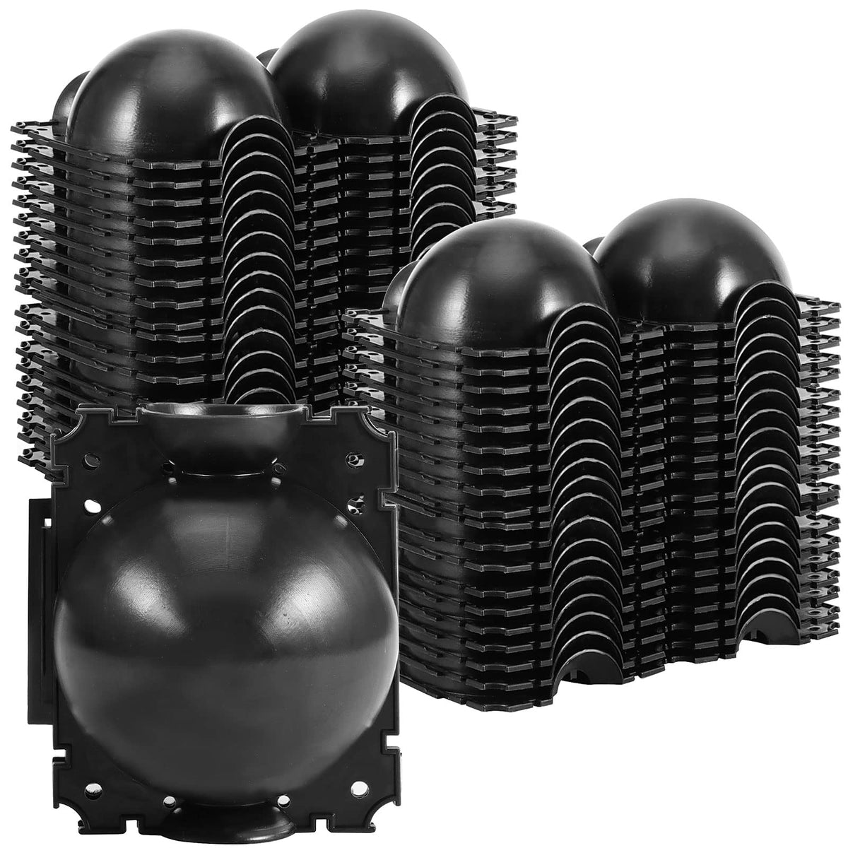 MOUYAT 20 Pack 3 Inch Plant Root Growing Box, Reusable Plant Rooting Device, High Pressure Propagation Root Ball for Grafting, Cutting, Growing (Medium)