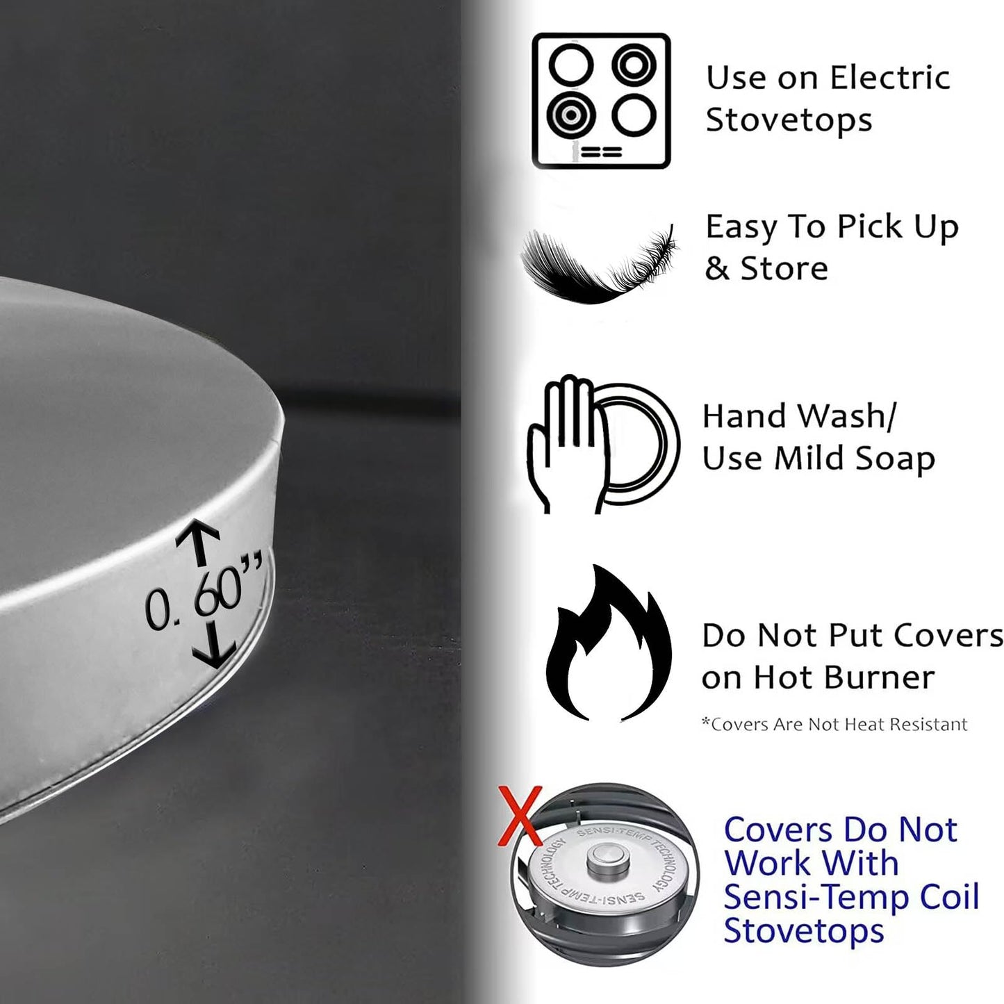 Halloween Gnome Art Electric Stove Burner Covers,4 Pcs Pumkin,Ghosts Stove Burner Covers,Two Dwarf Making Poison Stove Burner Cover,8 Inch and 10 Inch, Spooky Night Metal Cooktop Home Decorative