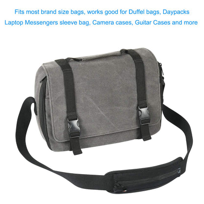 TXEsign Replacement Shoulder Pad for Bags, Laptop Case with Zipper Closure Laptop Shoulder Bag Strap Pad -Large