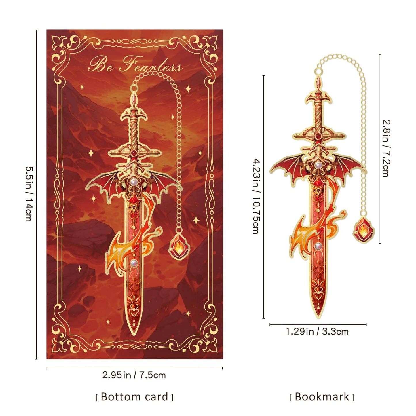8pcs Fantasy Sword Bookmarks for Books, Journals, Planners - Cool Metal Book Markers for Reading Women & Men, Unique Book Marks Gifts for Book Lovers, Reading Accessories for Students & Adults & Kids