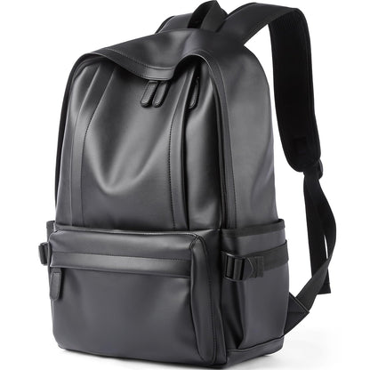 MATE ELAN Laptop Leather Travel Backpack For Men Water-Repellent Carry On Back Pack For Travel Business Work computer Backpacks Fit 15.6" Laptop