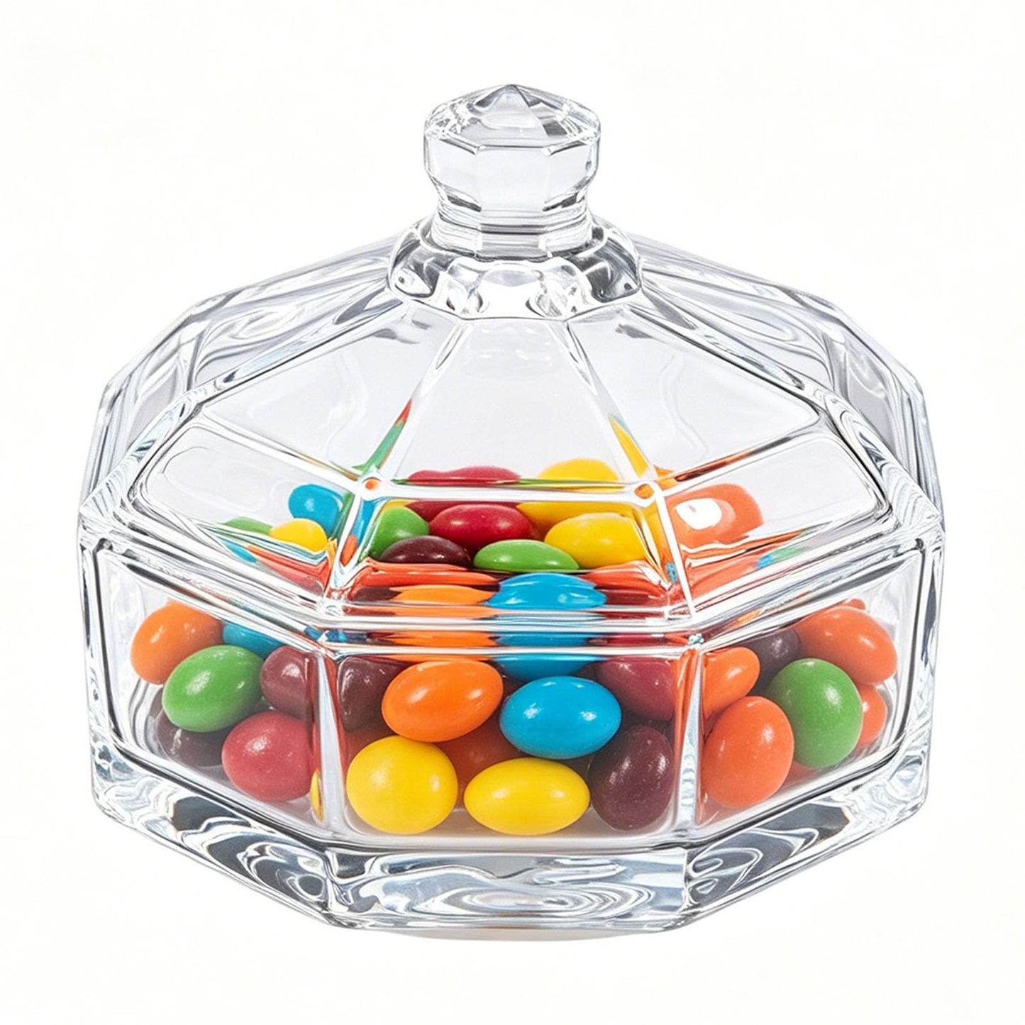 Lolytama Candy Jar,Airtight Candy Containers with lid,Glass Cookie Storage Jar Kitchen Details,Cookie Jar for Honey, Jelly, Wedding Favors, Sauces,Halloween&Christmas Candy Containers Jar