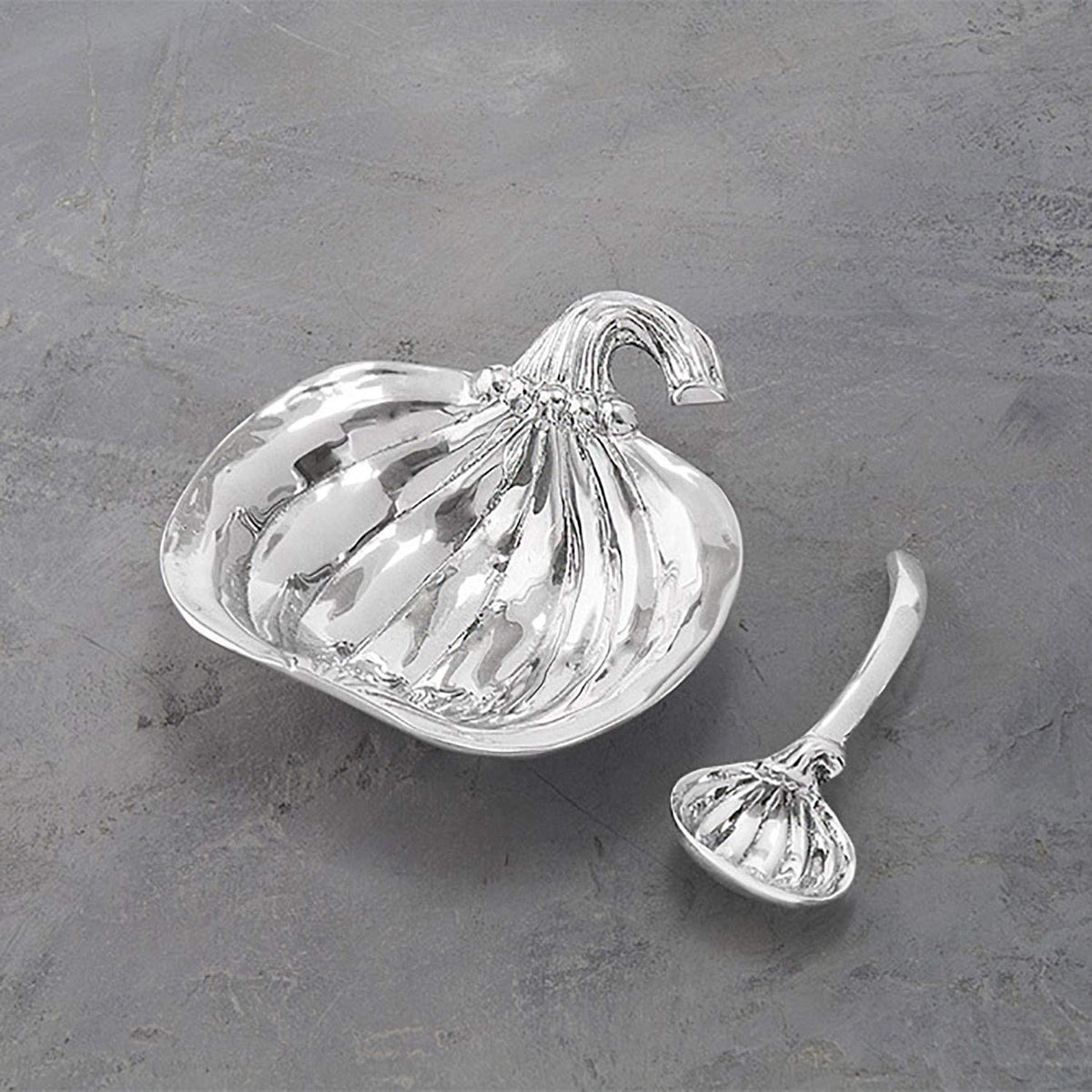 Beatriz Ball GIFTABLES Holiday Handmade Pumpkin Bowl with Spoon - SMALL