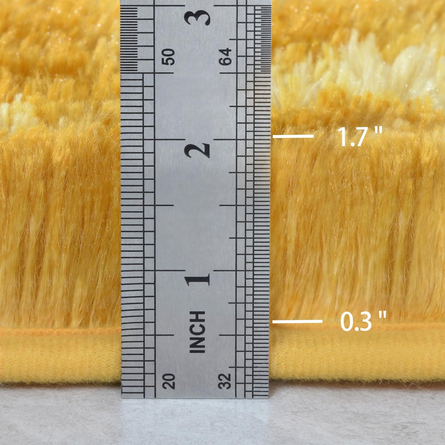 Hutha 4x6 Large Area Rugs for Living Room, Super Soft Fluffy Modern Bedroom Rug, Tie-Dyed Orange Yellow Indoor Shag Fuzzy Carpets for Girls Kids Nursery Room Home Decor