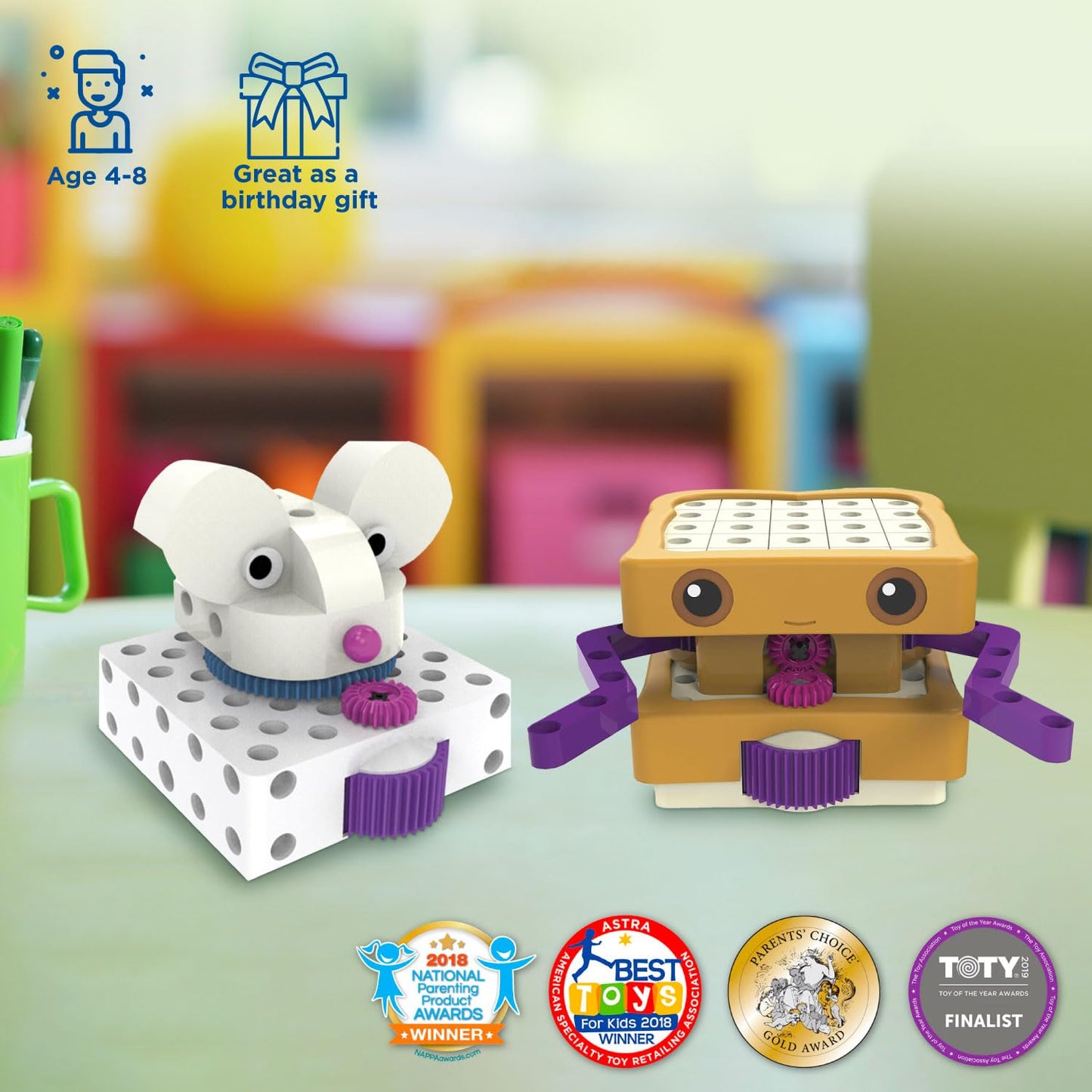 Kids First Coding & Robotics | No App Needed | Grades K-2 | Intro To Sequences, Loops, Functions, Conditions, Events, Algorithms, Variables | Parents’ Choice Gold Award Winner | by Thames & Kosmos