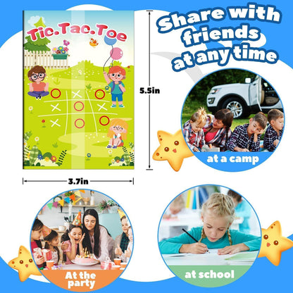 Kalysky 24 Mini Activity Books for Kids Party Favors Ages 4-8 8-12,Fun and Challenges Include Mazes, Dot to Dot,Word Search, Word Scramble and More for Goodie Bag Stuffer Classroom Activity