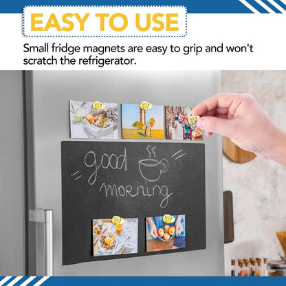 LOVIMAG Fridge Magnets 20Pcs Refrigerator Whiteboard Small Strong Magnet Classroom Kitchen Accessories Decorative Locker Set Decor Must Haves Office Calendar Refrigerador Magnetic Cute Crafts Gold