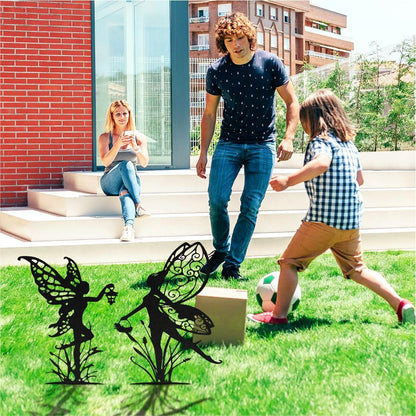 Decorative Garden Stakes, Fairy Garden Statues for Home and Garden (6)