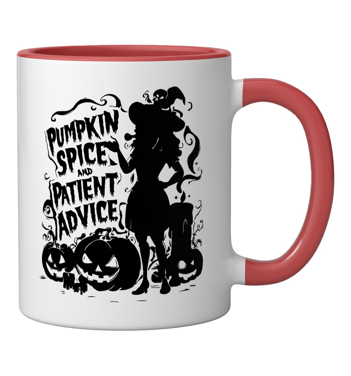 Astroenterology Nurse Halloween Nursing Trick Or Treat Ceramic Mug, Red/White