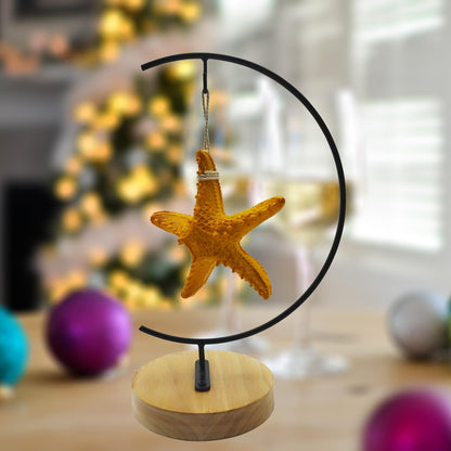 SGrace Ornament Display Stand Holder Home Wedding Decoration Rack for Hanging Glass Globe Air Plant Flower Pot Stand Iron Pothook Stand Terrarium Witch Ball (0.5)