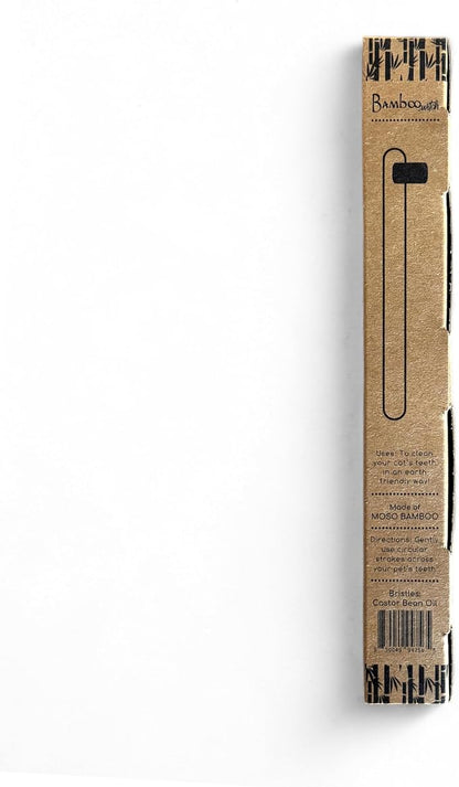 Bamboo Toothbrush for Cats – 4 Pack | Natural Bristles | Eco-Friendly Pet Toothbrush for Cat Dental Care