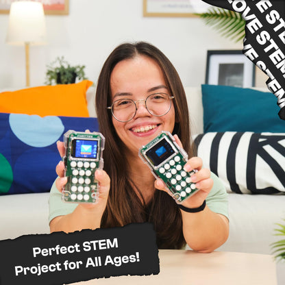 CircuitMess Chatter 2.0 | Educational STEM Radio Project for Kids & Teens | Wireless Two-Way Communication & Encrypted DIY Kit