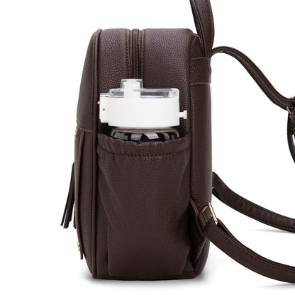 Montana West Mini Backpack Purse for Women Anti Theft Backpacks with Secured Zipper and Tassel