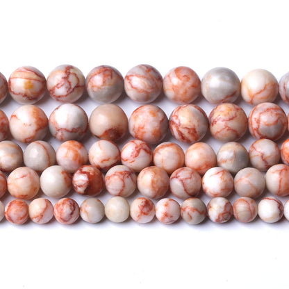 36pcs 10mm Natural Red Crazy Lace Agate Stone Beads Round Loose Spacer Beads for Jewelry Making DIY Bracelet,Energy Stone Healing Power (10mm, Red Crazy Lace Agate)