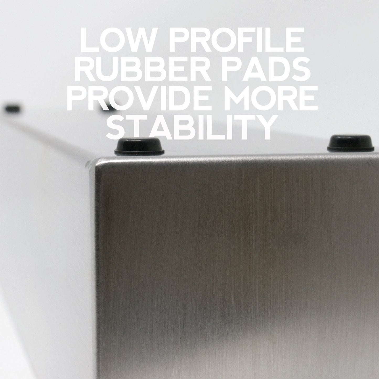 Buhbo Modern Steel Trough Rectangle Planter 16 inch, Black