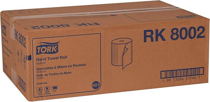 Tork Natural Paper Hand Towel Roll H21 100% Recycled Fiber, Universal Fit 6