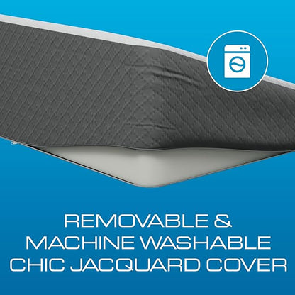 Kolbs Extra Wide Bed Wedge Pillow | Super Large, Memory Foam Top and Jacquard Cover | for Sleeping Acid Reflux GERD (7.5 Inch Height (31 x 33 x 7.5))