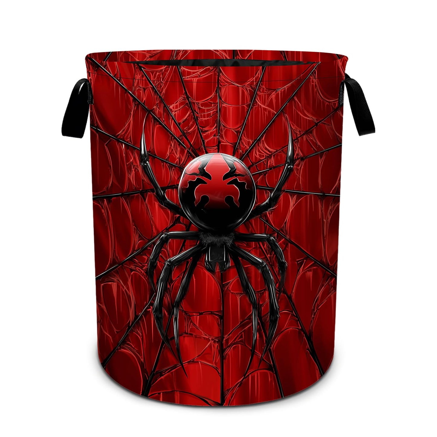 Halloween Laundry Basket Foldable Laundry Hamper With Handles Clothes Storage Bucket Organizer Laundry Bag For Bedroom Bathroom Laundry Storage 19.6 x 15.7