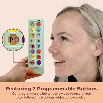 AAC Communication Device Autism Speech Therapy Tools. Non Verbal Communication Devices for Kids & Adults. Programmable Autism Aide. Alternative to PECS Cards. Nonverbal Special Needs Must Haves