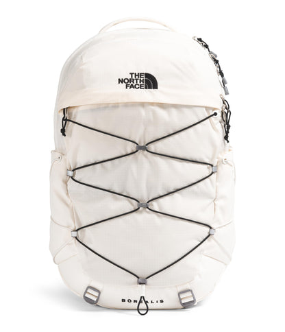 The North Face Women's Borealis Commuter Laptop Backpack - Everyday Travel Bag, Laptop Sleeve, Reflective Details, Gardenia White/TNF Black-NPF, One Size
