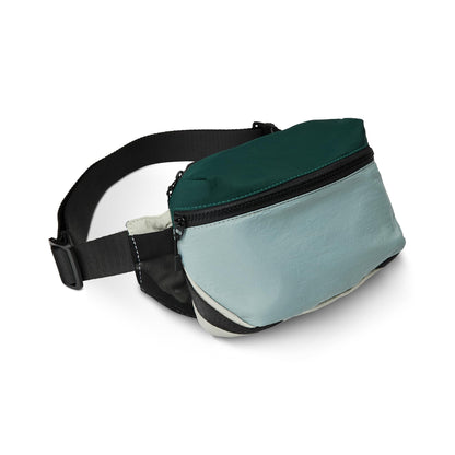 Nomadix Fanny Pack Coastal Redwoods – Lightweight, Water-Resistant Crossbody Bag for Hiking, Festivals, and Travel – Eco-Friendly Recycled Nylon with Key Clip, Dual Pockets, and Secure Storage