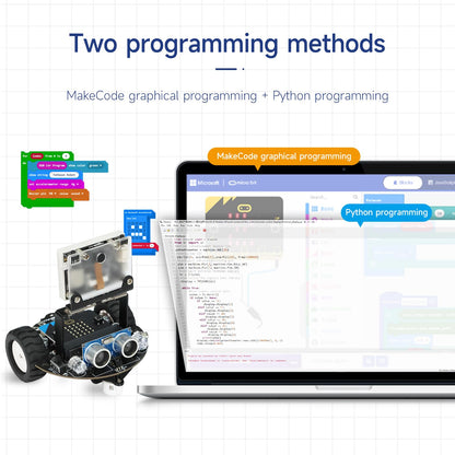 Yahboom Robot Car Adopts MakeCode Graphical Programming, K210 Module Adopts MicroPython Programming