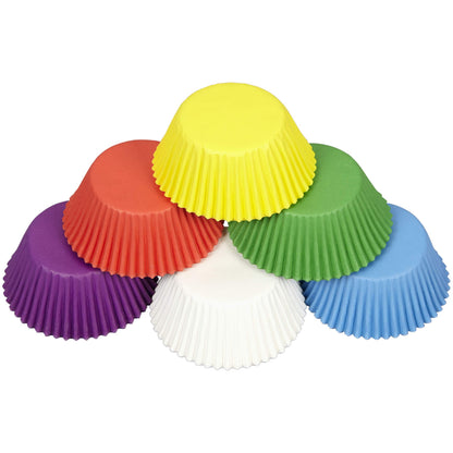 Wilton Assorted Rainbow Standard Baking Cup Mega Pack, 150 Count