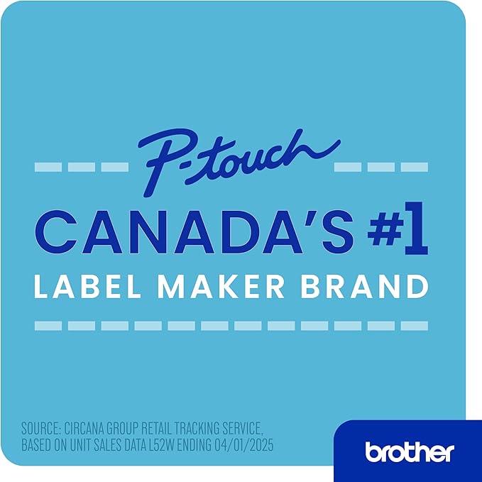Brother P-Touch PT-N10 Personal Handheld Label Maker, Portable and Prints, P-Touch Btag ~½” (12mm) Wide Color Personalized Label Tapes, (Pack of 3)