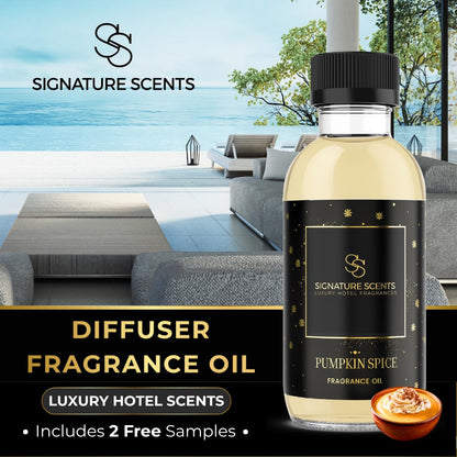 Luxury Hotel Diffuser Oil for Hotels and Homes - Aromatherapy Oils for use with an Essential Oil Diffuser at Home - Fragrance-Scent Diffuser Oil Blend (Winter Spruce) 4.05fl oz (120ml)
