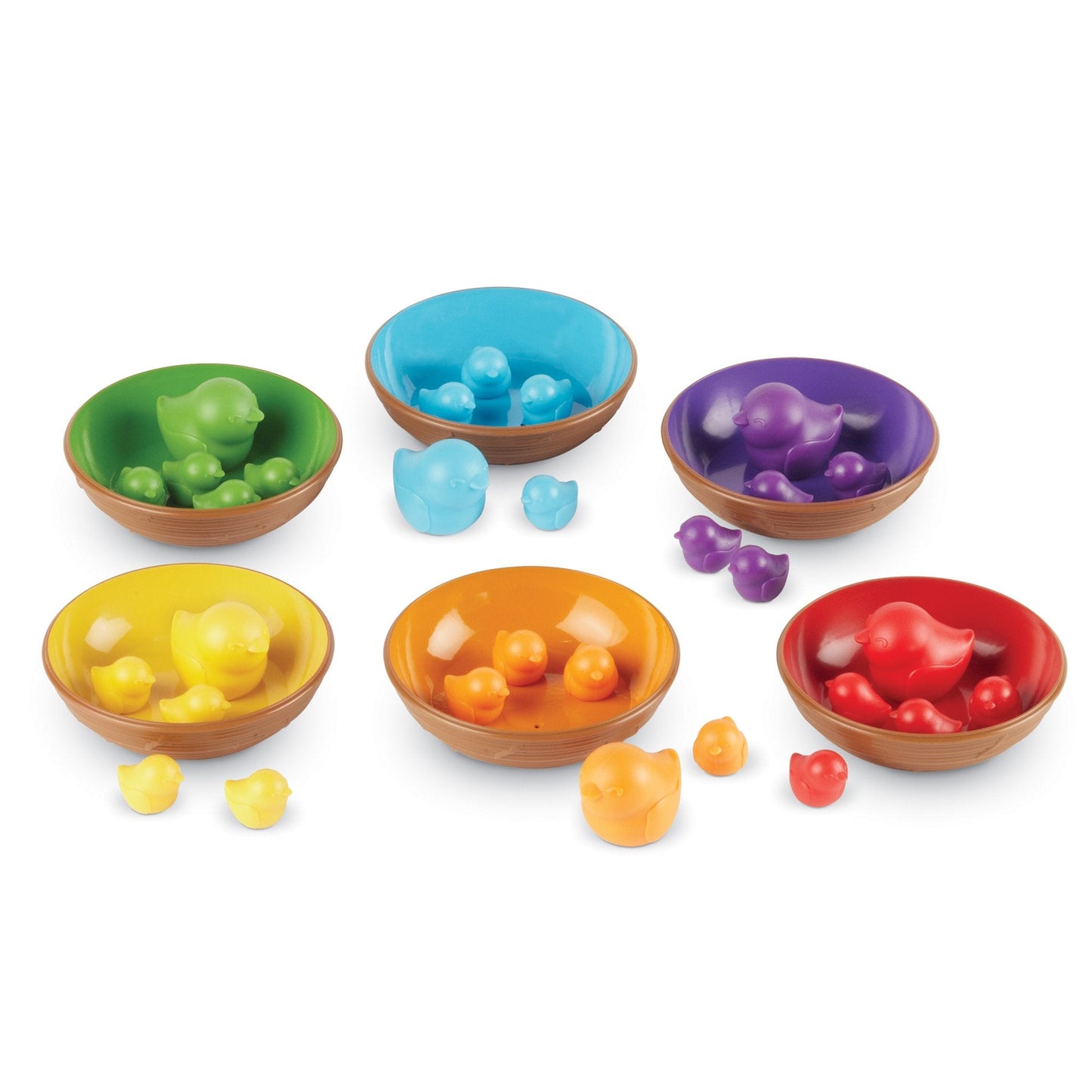 Learning Resources Birds in a Nest Sorting Set - 36 Pieces, Ages 3+ Toddler Learning Toys, Educational Toys for Toddlers