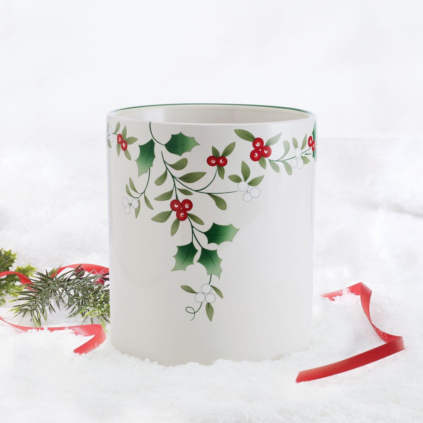 Pfaltzgraff Winterberry Kitchen Utensil Crock Holder